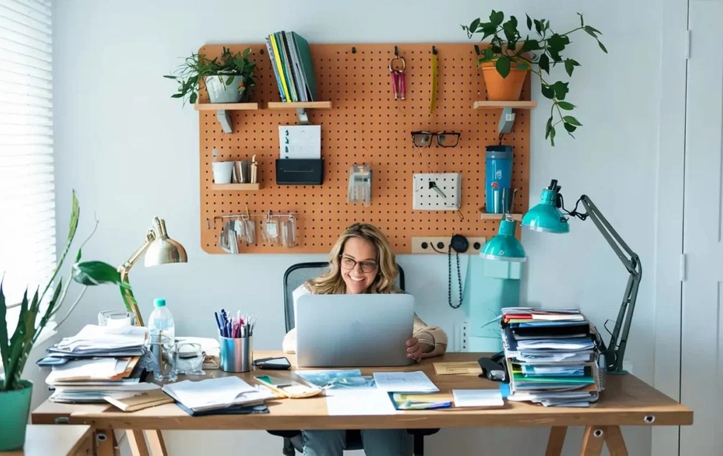 Quiet workspace setup